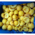 Gefrorene IQF gelbe Pfirsichhälften und Würfel